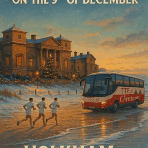 HOLKHAM HALL BY CANDLELIGHT 9TH OF DECEMBER 2025, WITH A GLASS OF FIZZ AND A MINCE PIE