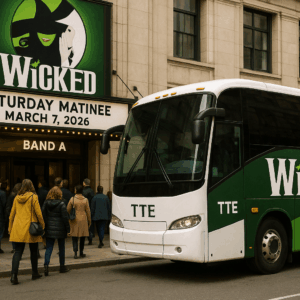 Wicked, on Saturday the 7th of March 2026, Matinee at 2.30pm - Stalls Band A with Travel